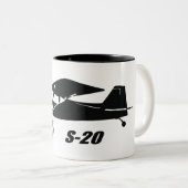 TASSE 2 COULEURS RANS S-20 (Devant droit)