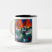 Tasse 2 Couleurs Raoul Dufy La Regatta (Devant gauche)