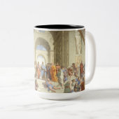 Tasse 2 Couleurs Raphael - L'École d'Athènes (Devant droit)