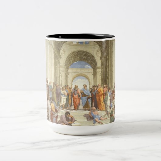 Tasse 2 Couleurs Raphael - L'École d'Athènes (Centre)