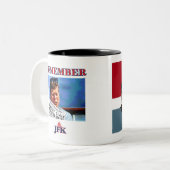 TASSE 2 COULEURS RAPPELEZ-VOUS JFK (Devant gauche)