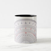 Tasse 2 Couleurs Rapporteur (Centre)