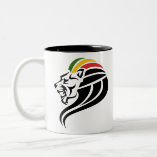 Tasse 2 Couleurs Rasta Lion
