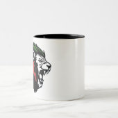 Tasse 2 Couleurs Rasta Lion (Centre)
