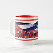 Tasse 2 Couleurs Raúl Castro (Devant gauche)