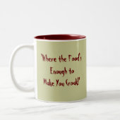 Tasse 2 Couleurs Raven noir II (Gauche)
