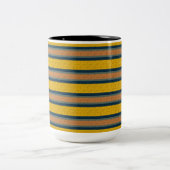 Tasse 2 Couleurs Rayé décoratif (Centre)