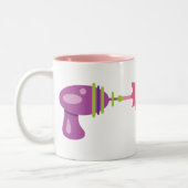 Tasse 2 Couleurs Raygun Love (Gauche)