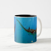 Tasse 2 Couleurs Rayon de Manta d'Hawaï (Devant droit)