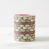 Tasse 2 Couleurs Rayures de corde modernes (Centre)