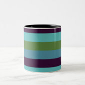 Tasse 2 Couleurs Rayures d'harmonie côtière (Centre)