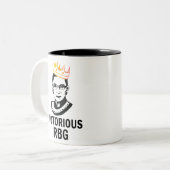 Tasse 2 Couleurs RBG (GOLD) - Ruth Bader Ginsburg (Devant gauche)