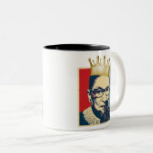 Tasse 2 Couleurs RBG (Ruth Bader Ginsburg) (Devant droit)