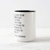 Tasse 2 Couleurs RBG Ruth Bader Ginsburg Hommage RIP (Centre)