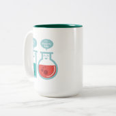 Tasse 2 Couleurs Réaction chimique (Devant gauche)