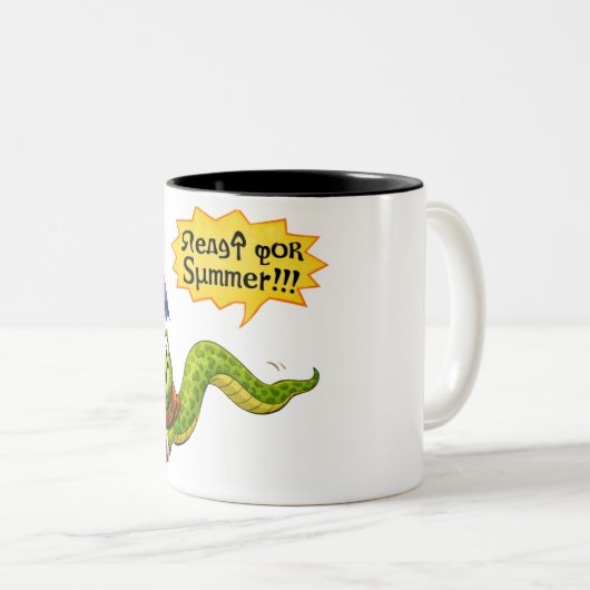 Tasse 2 Couleurs Ready for Summer!!! (Devant droit)