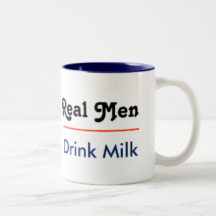 Tasse 2 Couleurs Real Men Drink Milk