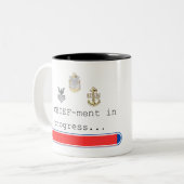 Tasse 2 Couleurs Réalisation en cours - Chèvre Locker (Devant gauche)