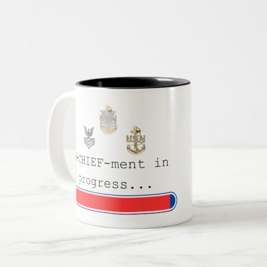 Tasse 2 Couleurs Réalisation en cours - Chèvre Locker (Devant gauche)