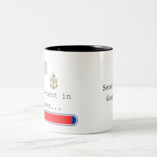 Tasse 2 Couleurs Réalisation en cours - Chèvre Locker (Centre)