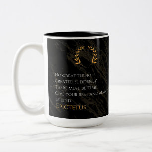 Tasse 2 Couleurs Recette de grandeur d'Epictetus