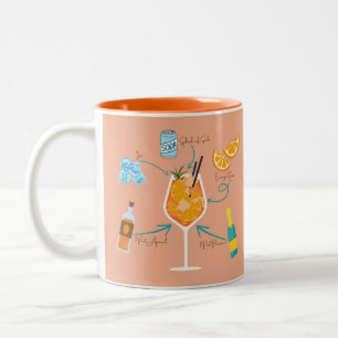 Tasse 2 Couleurs Recette de l'Aperol