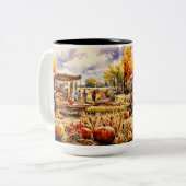 Tasse 2 Couleurs Récolte (Devant gauche)