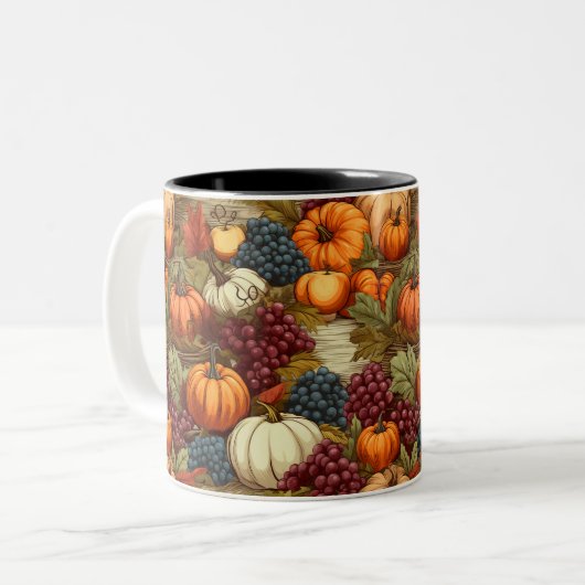 Tasse 2 Couleurs Récolte d'automne (Devant gauche)