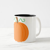 Tasse 2 Couleurs Récolte de citrouille (Devant droit)