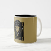 Tasse 2 Couleurs Reconnaissance de longue date pour les services re (Devant droit)