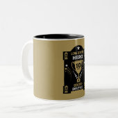 Tasse 2 Couleurs Reconnaissance du service de longue durée Dix ans (Devant gauche)