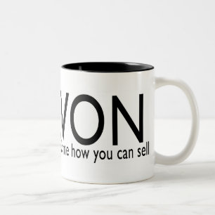 Tasse 2 Couleurs Recruteur local Avon