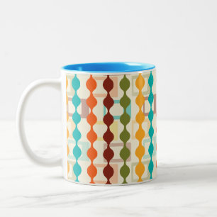 Tasse 2 Couleurs Rectangles et chaînes