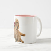 Tasse 2 Couleurs Récupérateur Labrador (Devant droit)