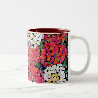 Tasse 2 Couleurs Red Crystal Floral Blooms