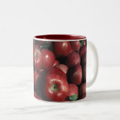 Tasse 2 Couleurs Red Delicious Apple Crop (Devant droit)