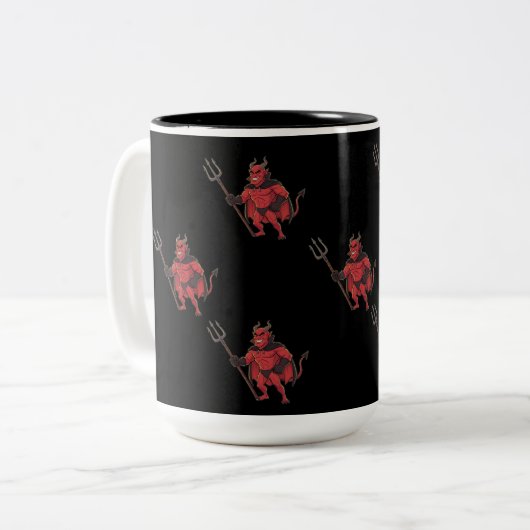 Tasse 2 Couleurs Red Devil (Devant gauche)