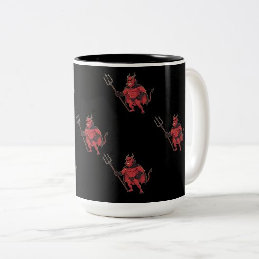 Tasse 2 Couleurs Red Devil (Devant droit)