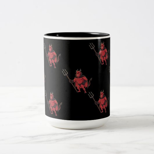 Tasse 2 Couleurs Red Devil (Centre)