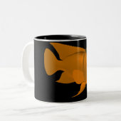 Tasse 2 Couleurs Red Devil Cichlid (Devant gauche)