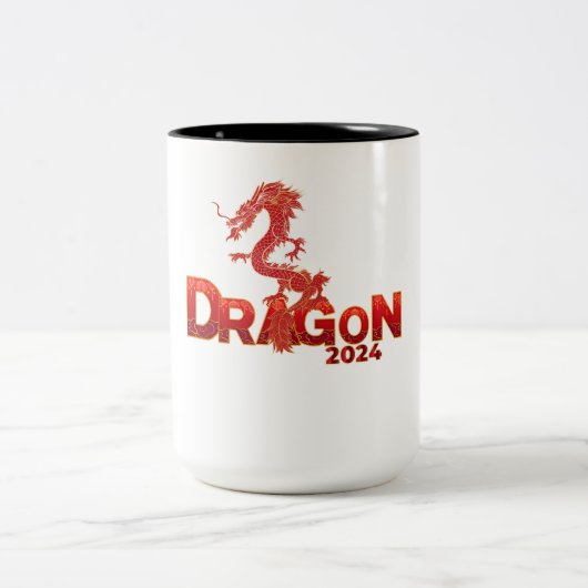 Tasse 2 Couleurs Red Dragon 2024 (Centre)