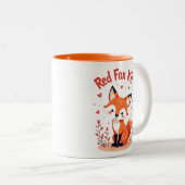 Tasse 2 Couleurs Red Fox : Le Maître de l'adaptation (Devant droit)