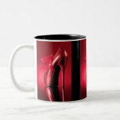 Tasse 2 Couleurs Red High Heure Red Bow (Gauche)