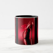 Tasse 2 Couleurs Red High Heure Red Bow (Centre)
