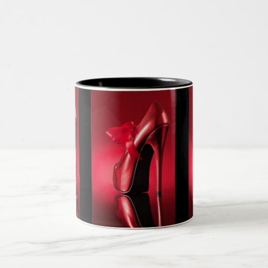 Tasse 2 Couleurs Red High Heure Red Bow (Centre)