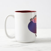 Tasse 2 Couleurs Red Rock Canyon, Nevada (Gauche)