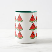 Tasse 2 Couleurs Red Watermelon Slices  (Centre)