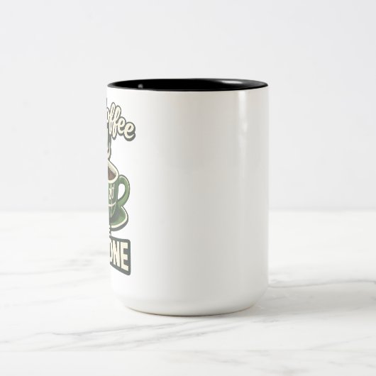 Tasse 2 Couleurs Red Zone Coffee Only (Centre)