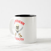 Tasse 2 Couleurs reddition 3D le butin (Devant gauche)