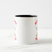 Tasse 2 Couleurs reddition 3D le butin (Centre)